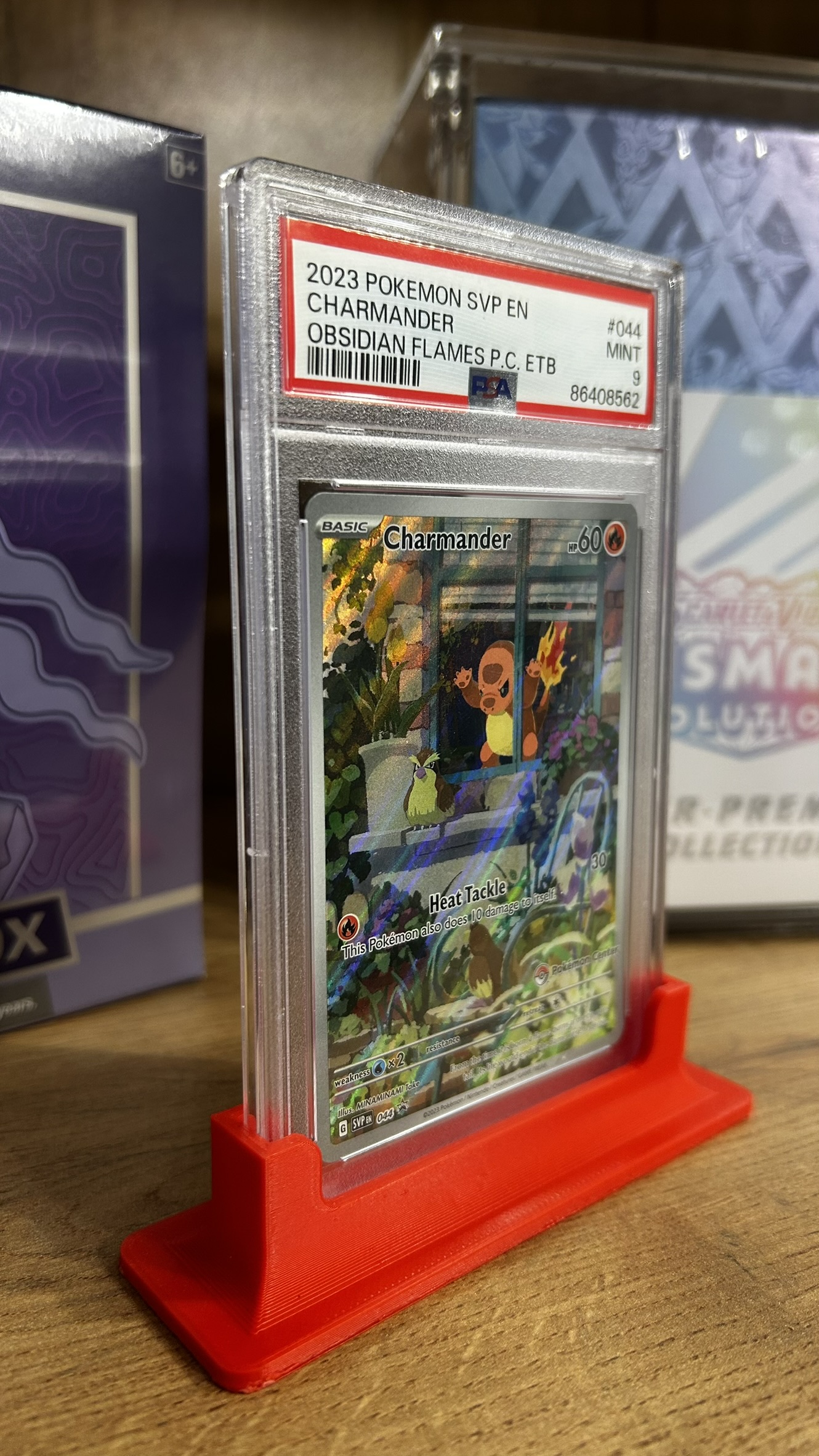 Originální fotografie&nbsp;Charmander (044) - Pokémon Center - PSA 9