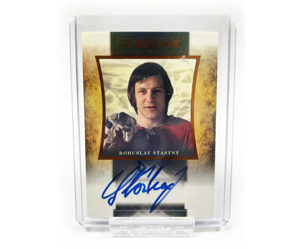 Bohuslav Šťastný Icebook Autographed 4/5