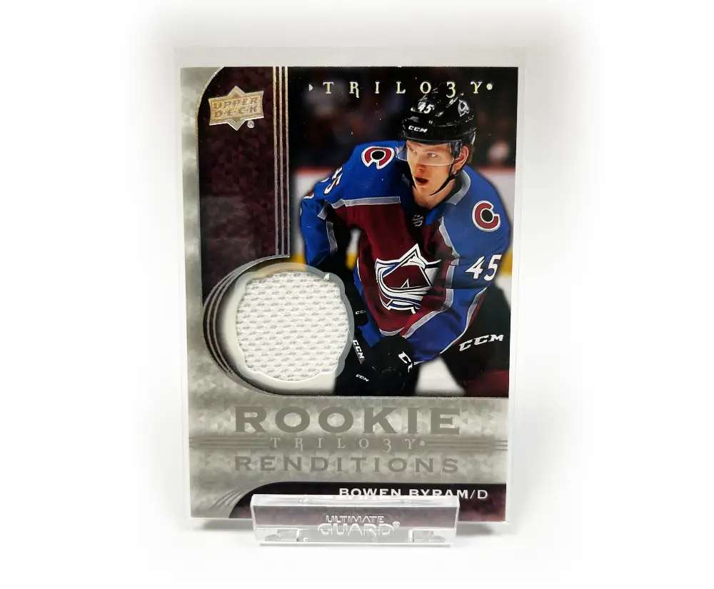 Bowen Byram Rookie Card - Upper Deck Trilogy Rookie Renditions