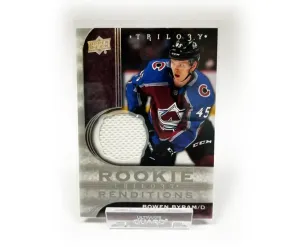 Bowen Byram Rookie Card - Upper Deck Trilogy Rookie Renditions