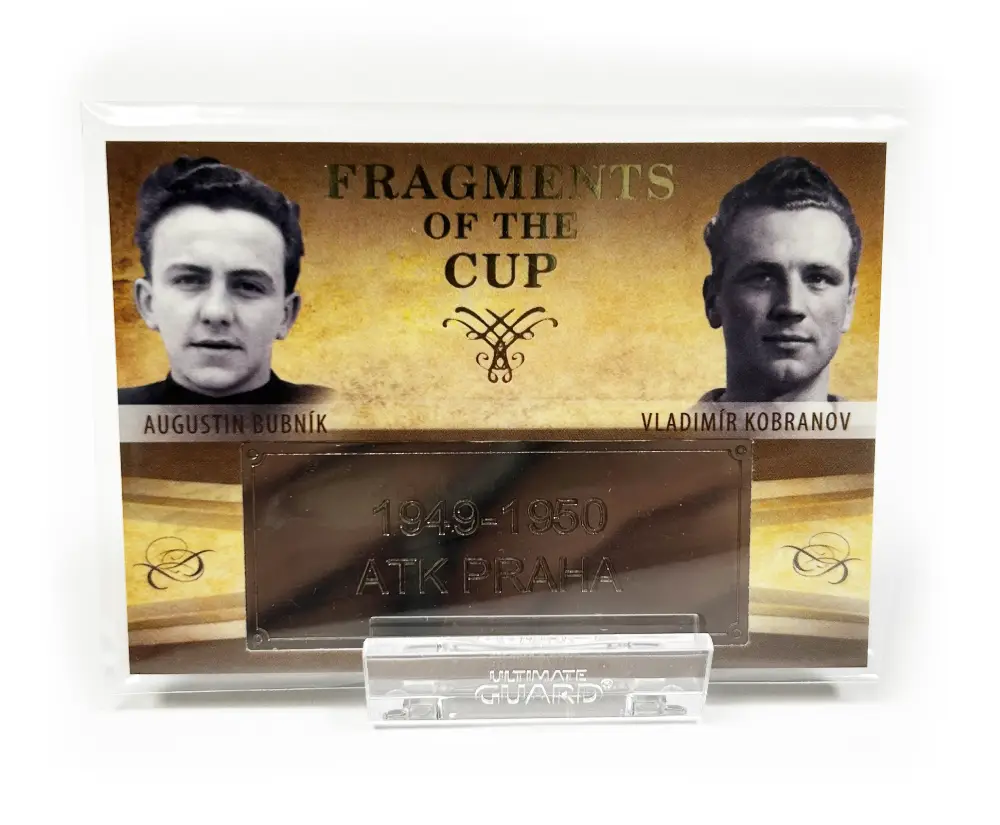 Augustin Bubník a Vladimír Kobranov Fragments of the Cup 1949-1950 ATK Praha