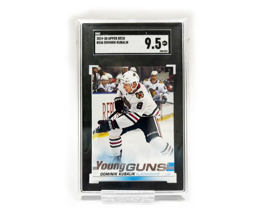 Dominik Kubalík Upper Deck Young Guns 2019-20 #246 (9,5 SGC)