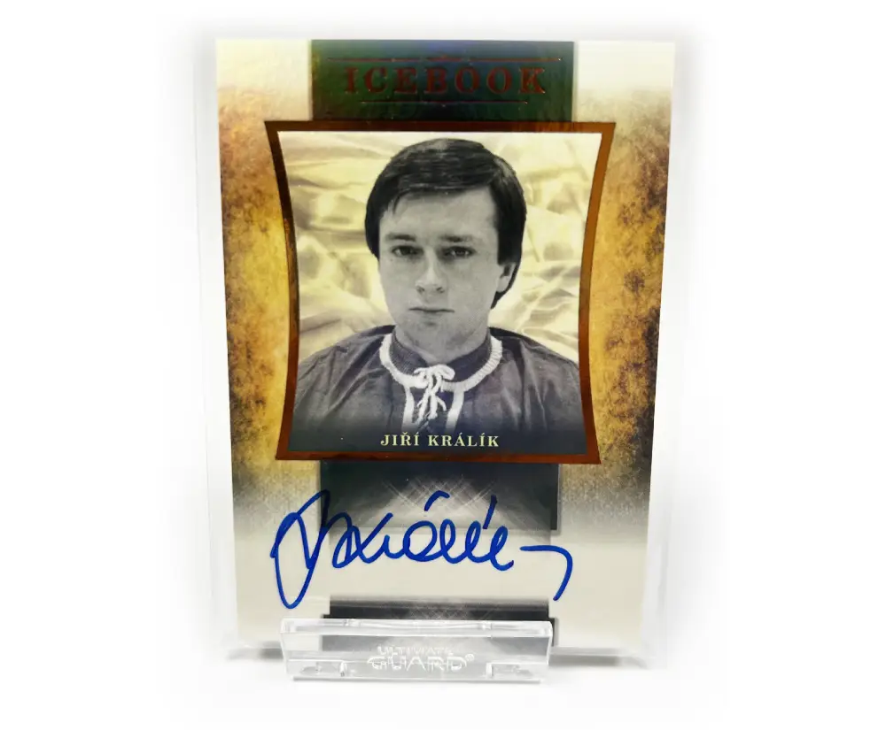 Jiří Králík Icebook Autograph Card 1/5