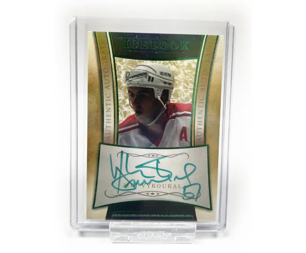 Jiří Vykoukal Icebook Autograph Card 1/5