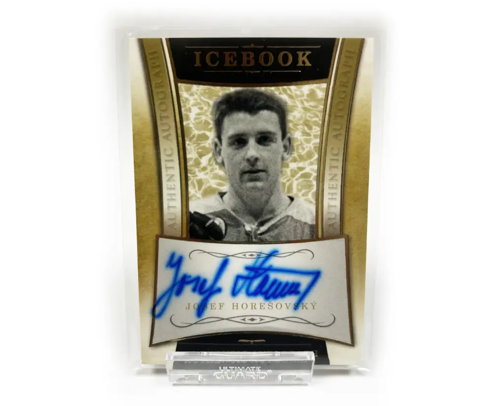 Josef Horešovský Icebook Autograph Card 11/20