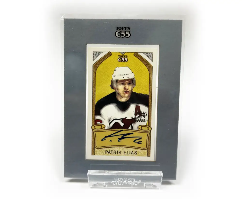 Patrik Eliáš Topps C55 Autographed Card