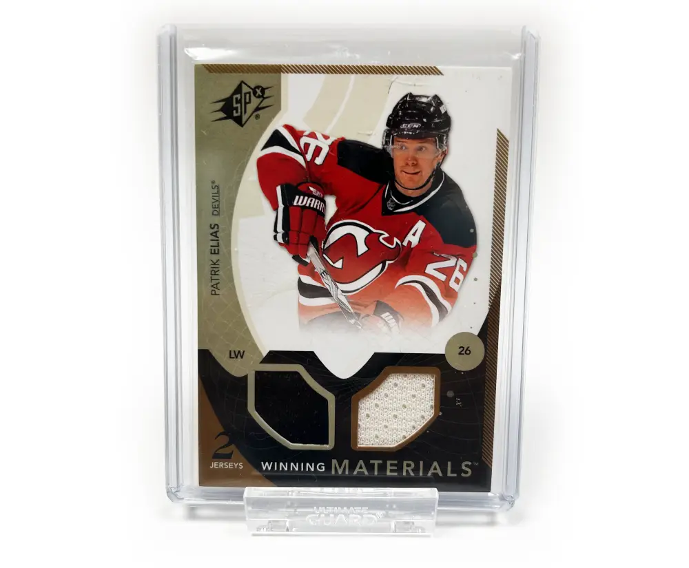Patrik Eliáš SPx Winning Materials Jersey Card
