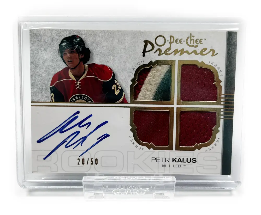 Petr Kalus O-Pee-Chee Premier Rookie Patch Auto 20/50