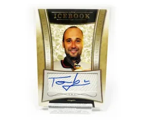 Tomáš Vokoun Icebook Authentic Autograph 6/20