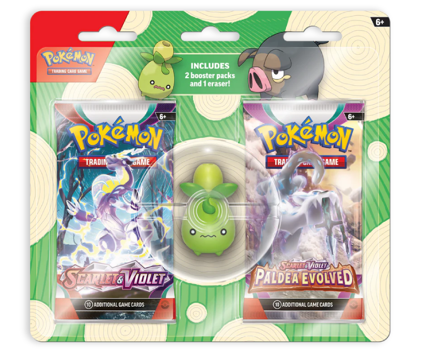 Pokémon TCG: Back to School Eraser Blister - Smoliv