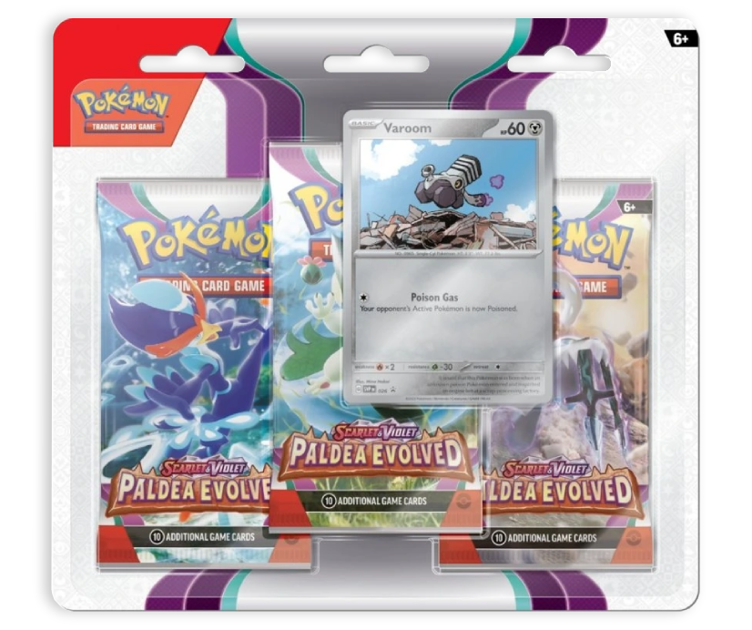 Pokémon TCG: 3-Pack Blister Paldea Evolved