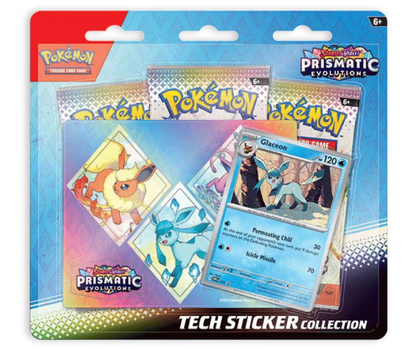Pokémon TCG: Tech Sticker Collection Prismatic Evolutions - Glaceon