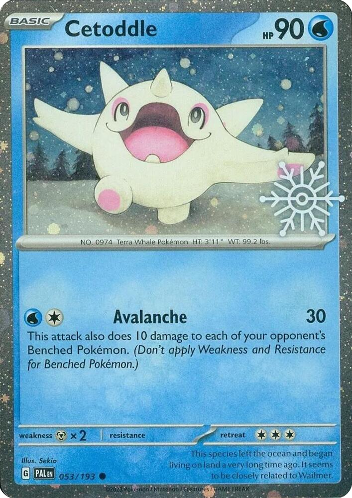 Pokémon TCG: Cetoddle (053) - Cosmos Holo