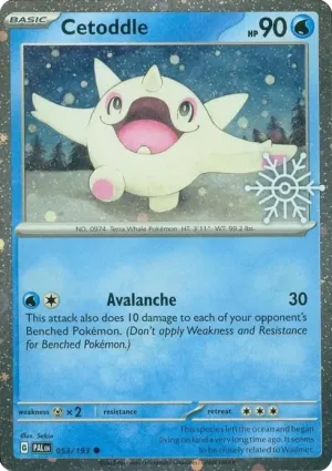 Pokémon TCG: Cetoddle (053) - Cosmos Holo