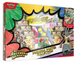 Pokémon TCG: Ascended Heroes Premium Poster Collection Mega Lucario