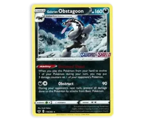Pokémon TCG: Galarian Obstagoon (119) - Stamp Holo