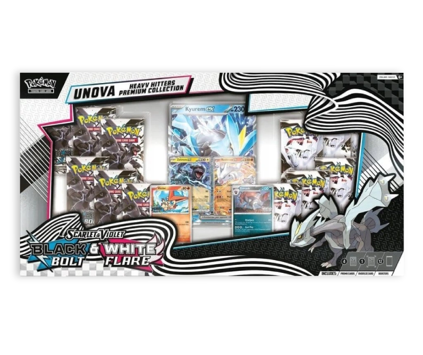 Pokémon TCG: Unova Heavy Hitters Premium Collection box