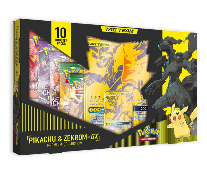 Pokémon TCG: Tag Team Pikachu & Zekrom GX Premium Collection