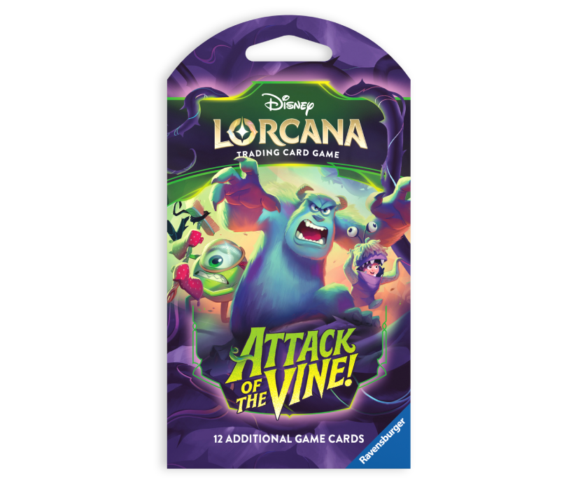 Disney Lorcana: Attack of the Vine - Sleeved Booster pack