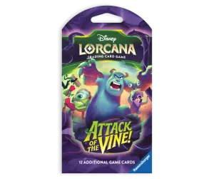 Disney Lorcana: Attack of the Vine - Sleeved Booster pack