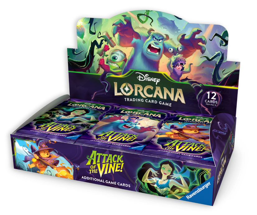 Disney Lorcana: Attack of the Vine - Booster box (24 boosterů)