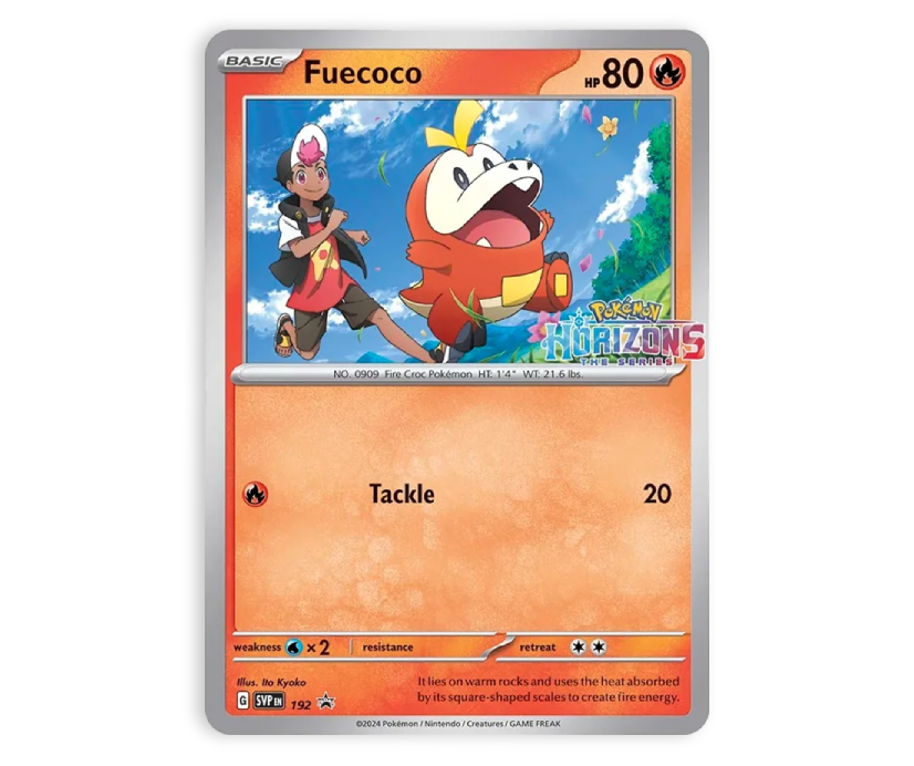 Pokémon TCG: Fuecoco (192) - Stamped - Holo