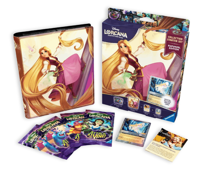 Disney Lorcana: Attack of the Vine - Rapunzel Collection Starter