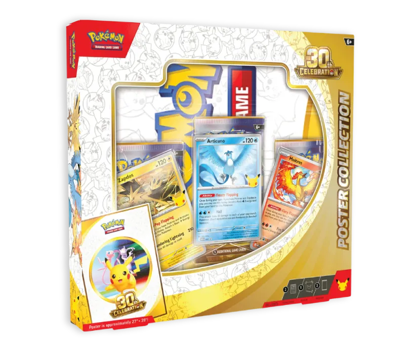 Pokémon TCG: 30th Celebration Poster Collection - obrázek 1