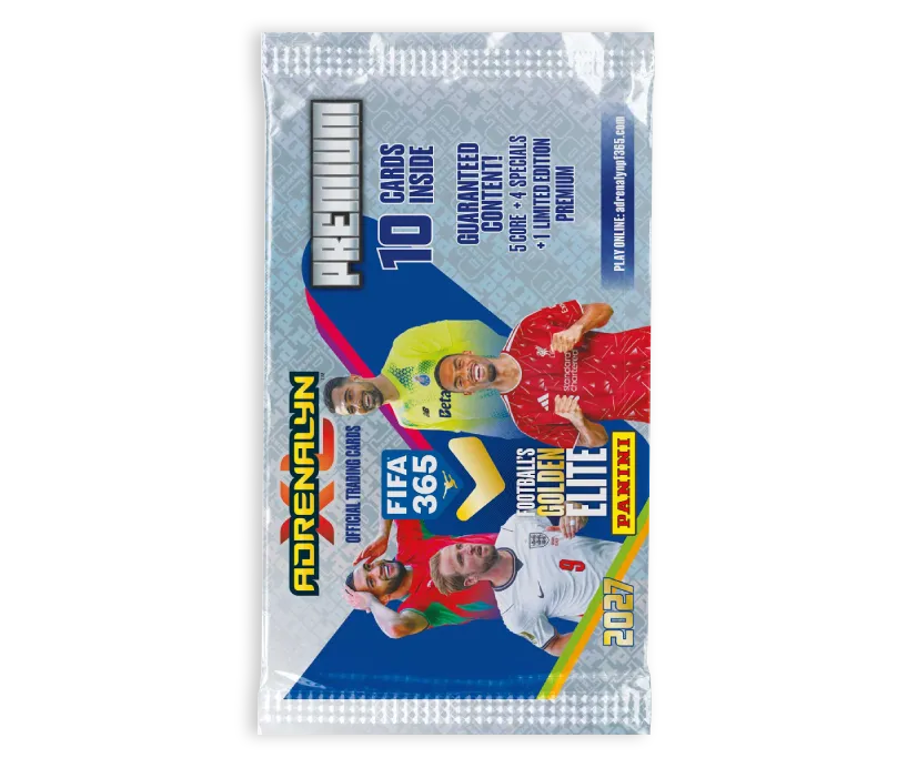 Fotbalové karty FIFA 365 2027 - Adrenalyn Premium Packet