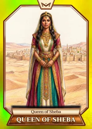 World's Monarchs: Queen of Sheba - Queen of Sheba (2) - Rainbow Gold /35