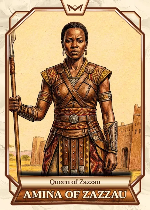 World's Monarchs: Amina of Zazzau - Queen of Zazzau (3)