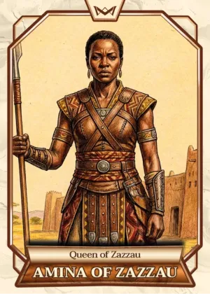 World's Monarchs: Amina of Zazzau - Queen of Zazzau (3)