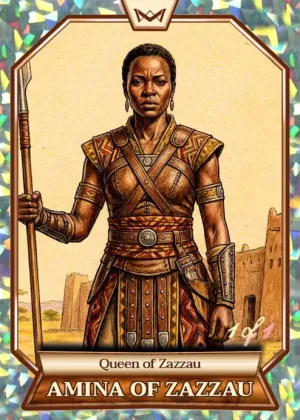 World's Monarchs: Amina of Zazzau - Queen of Zazzau (3) - Kaleidoscope 1/1