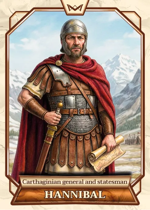 World's Monarchs: Hannibal - Carthaginian general and statesman (4)