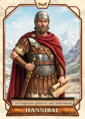 World's Monarchs: Hannibal - Carthaginian general and statesman (4)