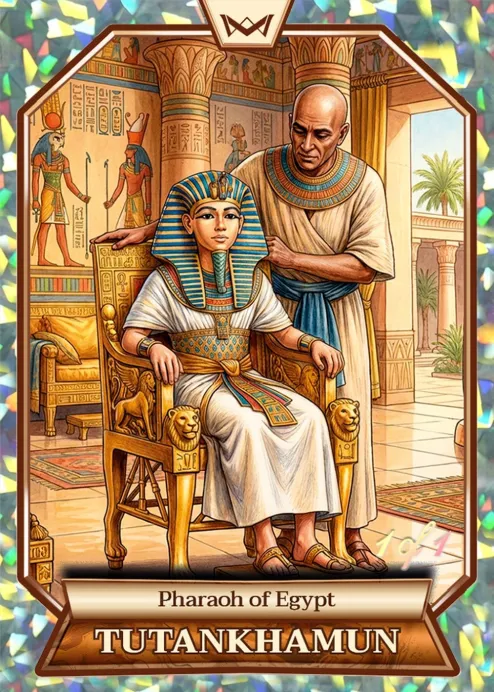 World's Monarchs: Tutankhamun - Pharaoh of Egypt (5) - Kaleidoscope 1/1