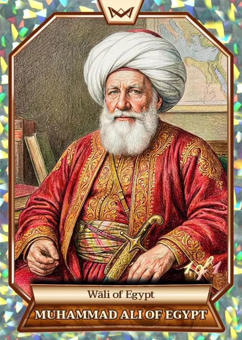 World's Monarchs: Muhammad Ali of Egypt - Wāli of Egypt (7) - Kaleidoscope 1/1