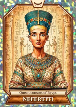 World's Monarchs: Nefertiti - Queen consort of Egypt (9) - Kaleidoscope 1/1