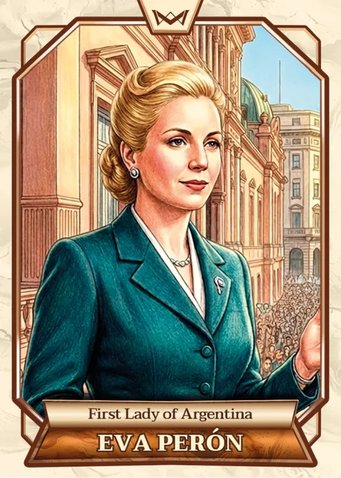 World's Monarchs: Eva Perón - First Lady of Argentina (16)