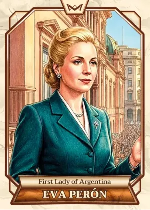 World's Monarchs: Eva Perón - First Lady of Argentina (16)