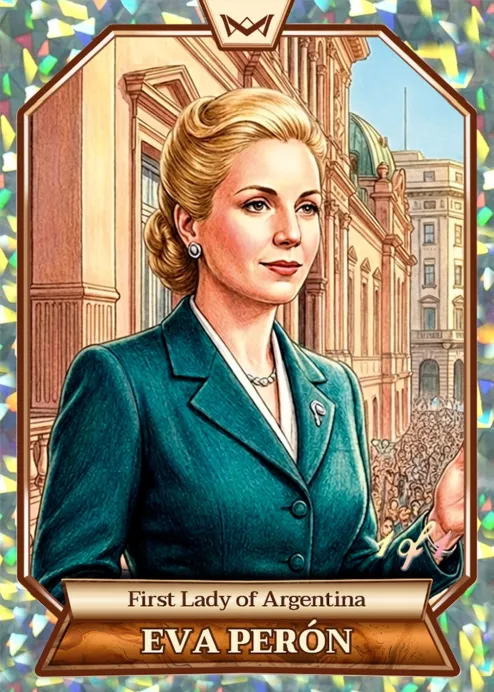 World's Monarchs: Eva Perón - First Lady of Argentina (16) - Kaleidoscope 1/1