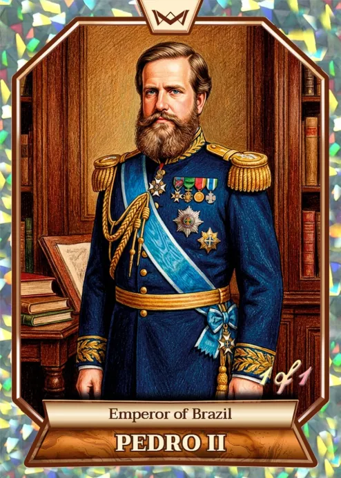 World's Monarchs: Pedro II - Emperor of Brazil (22) - Kaleidoscope 1/1