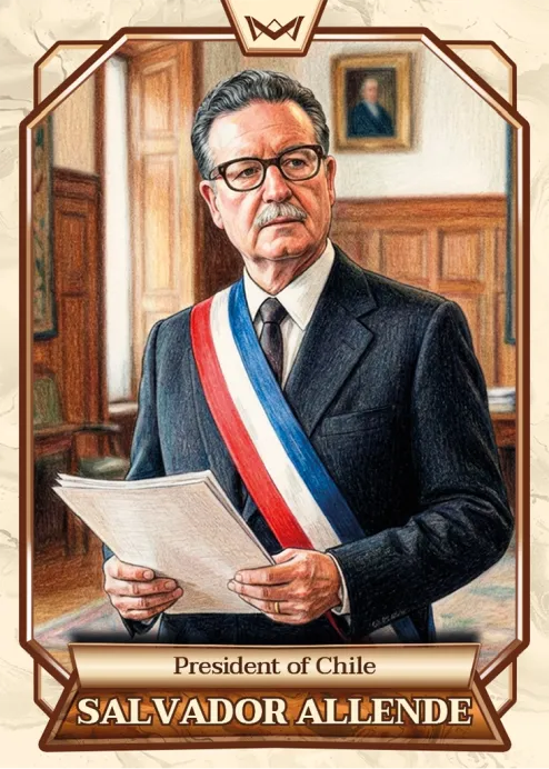World's Monarchs: Salvador Allende - President of Chile (25)
