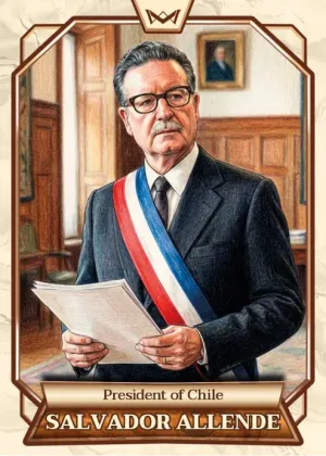 World's Monarchs: Salvador Allende - President of Chile (25)