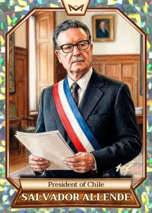 World's Monarchs: Salvador Allende - President of Chile (25) - Kaleidoscope 1/1