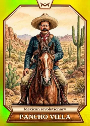 World's Monarchs: Pancho Villa - Mexican revolutionary (34) - Rainbow Gold /35