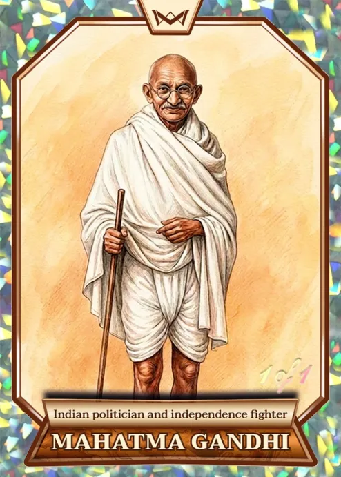 World's Monarchs: Mahatma Gandhi - Indian politician and independence fighter (59) - Kaleidoscope 1/1