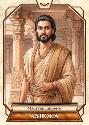 World's Monarchs: Ashoka - Mauryan Emperor (61)