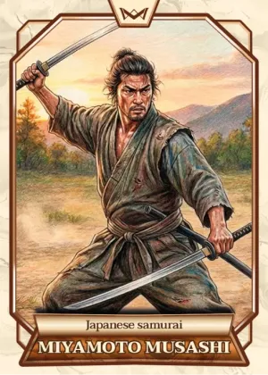 World's Monarchs: Miyamoto Musashi - Japanese samurai (66)