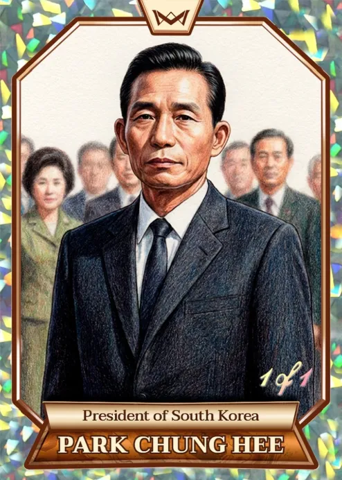 World's Monarchs: Park Chung Hee - President of South Korea (73) - Kaleidoscope 1/1